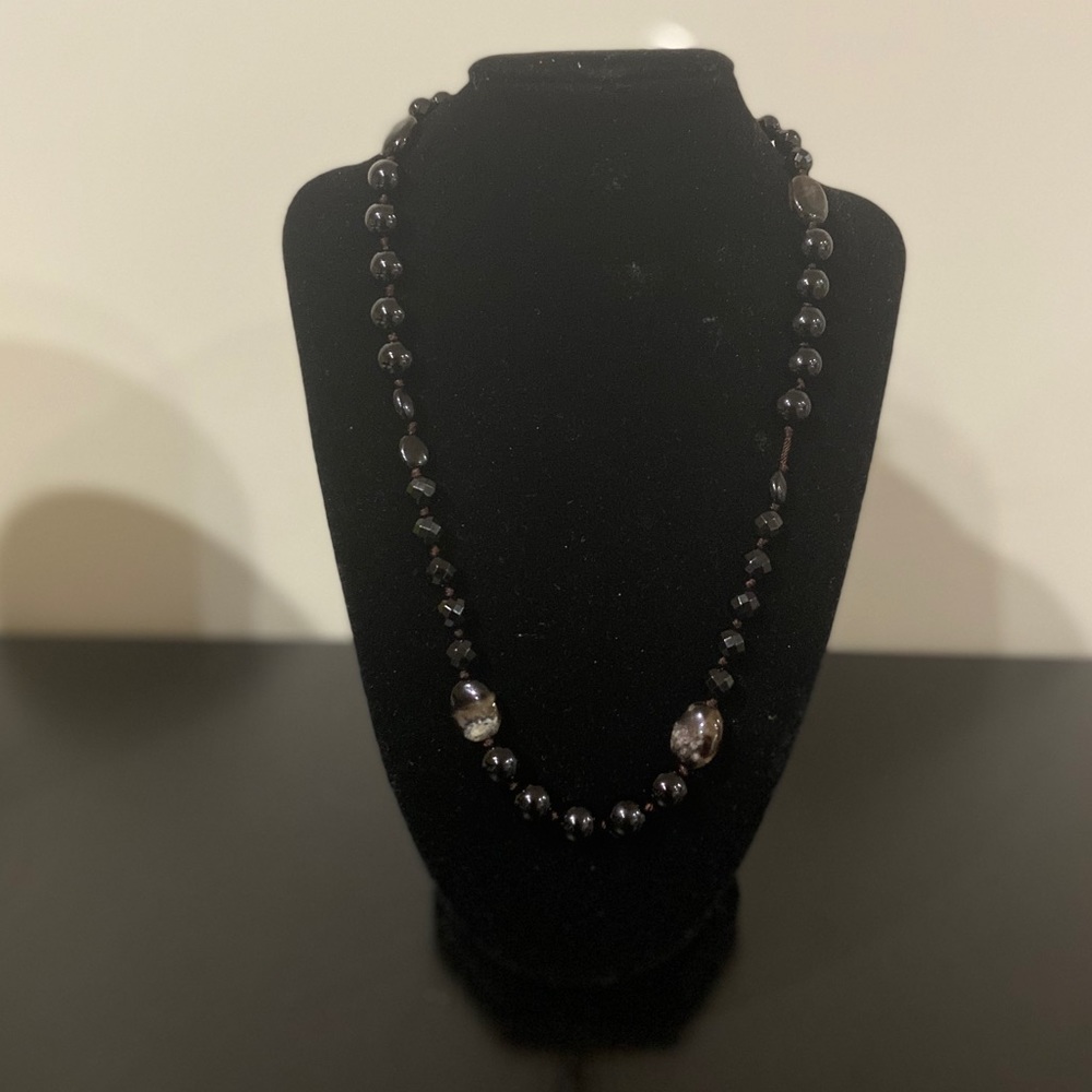 Black Agate Necklace